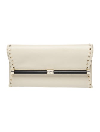 Diane von Furstenberg Leather Clutch
