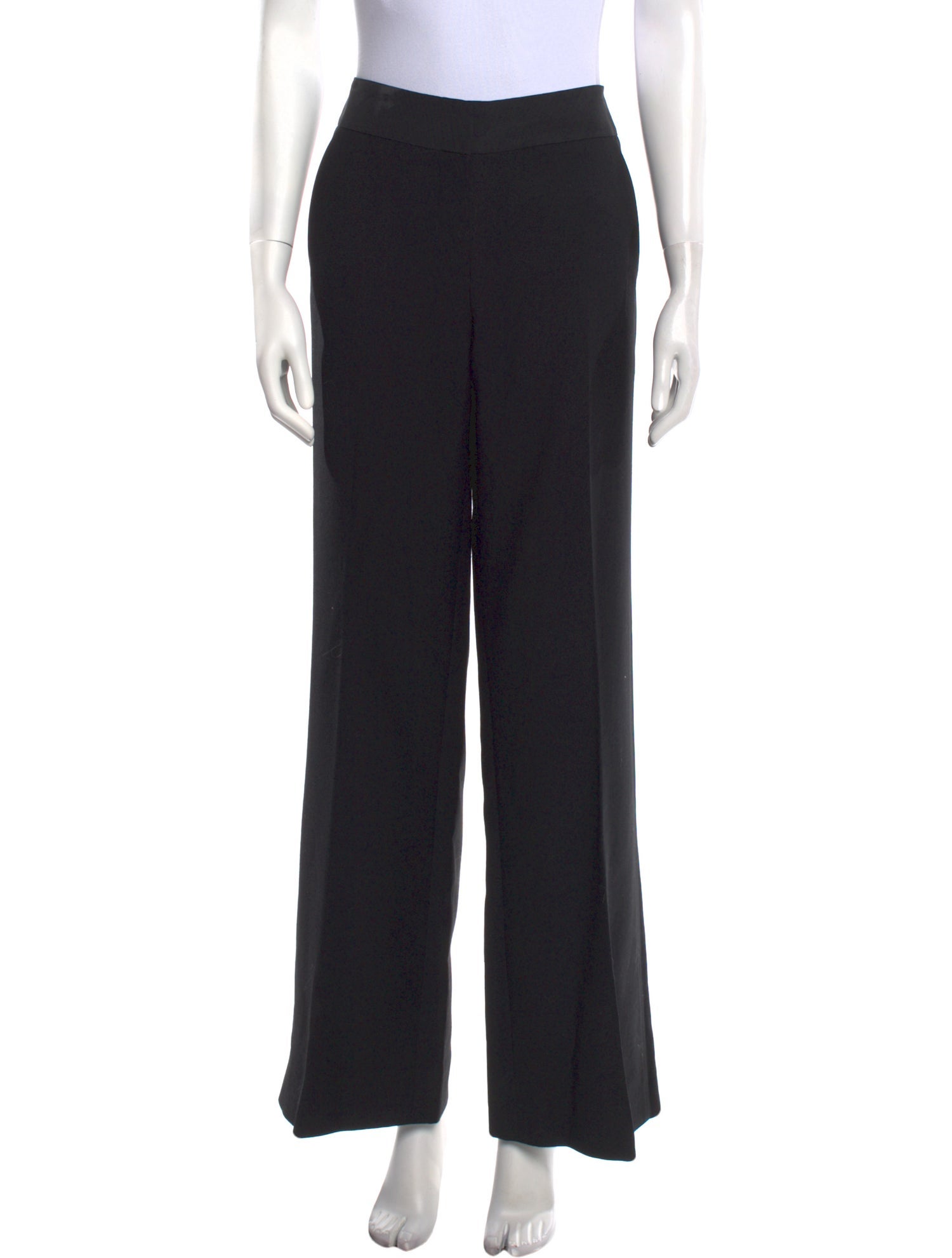 Diane von Furstenberg Wool Straight Leg Pants