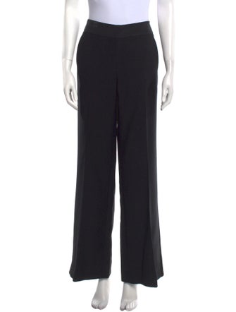 Diane von Furstenberg Wool Straight Leg Pants