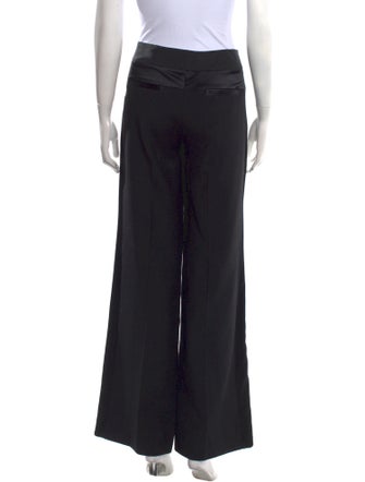 Diane von Furstenberg Wool Straight Leg Pants