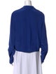 Diane von Furstenberg Silk Long Sleeve Blouse