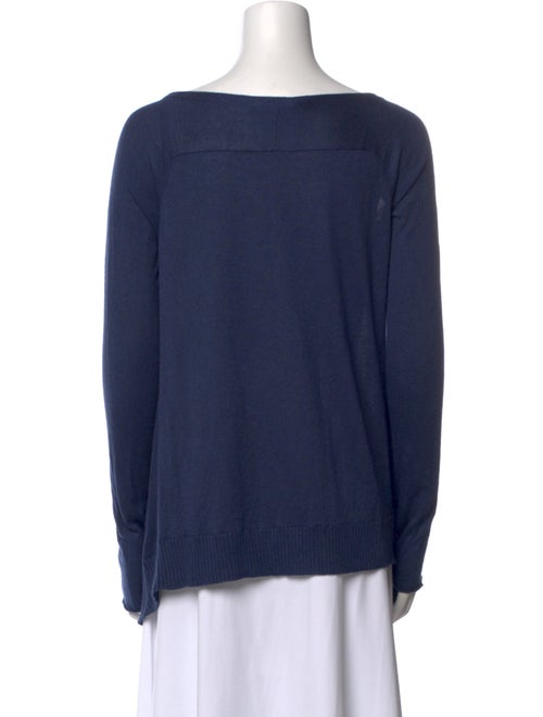 Diane von Furstenberg Silk Bateau Neckline Sweater