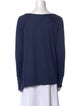 Diane von Furstenberg Silk Bateau Neckline Sweater