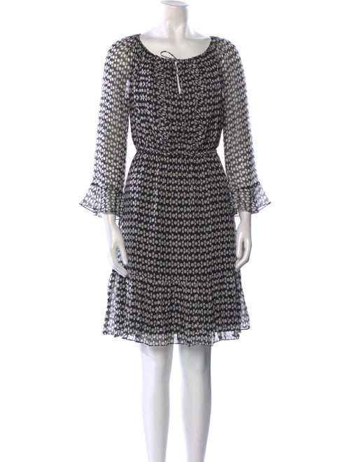 Diane von Furstenberg Silk Knee-Length Dress