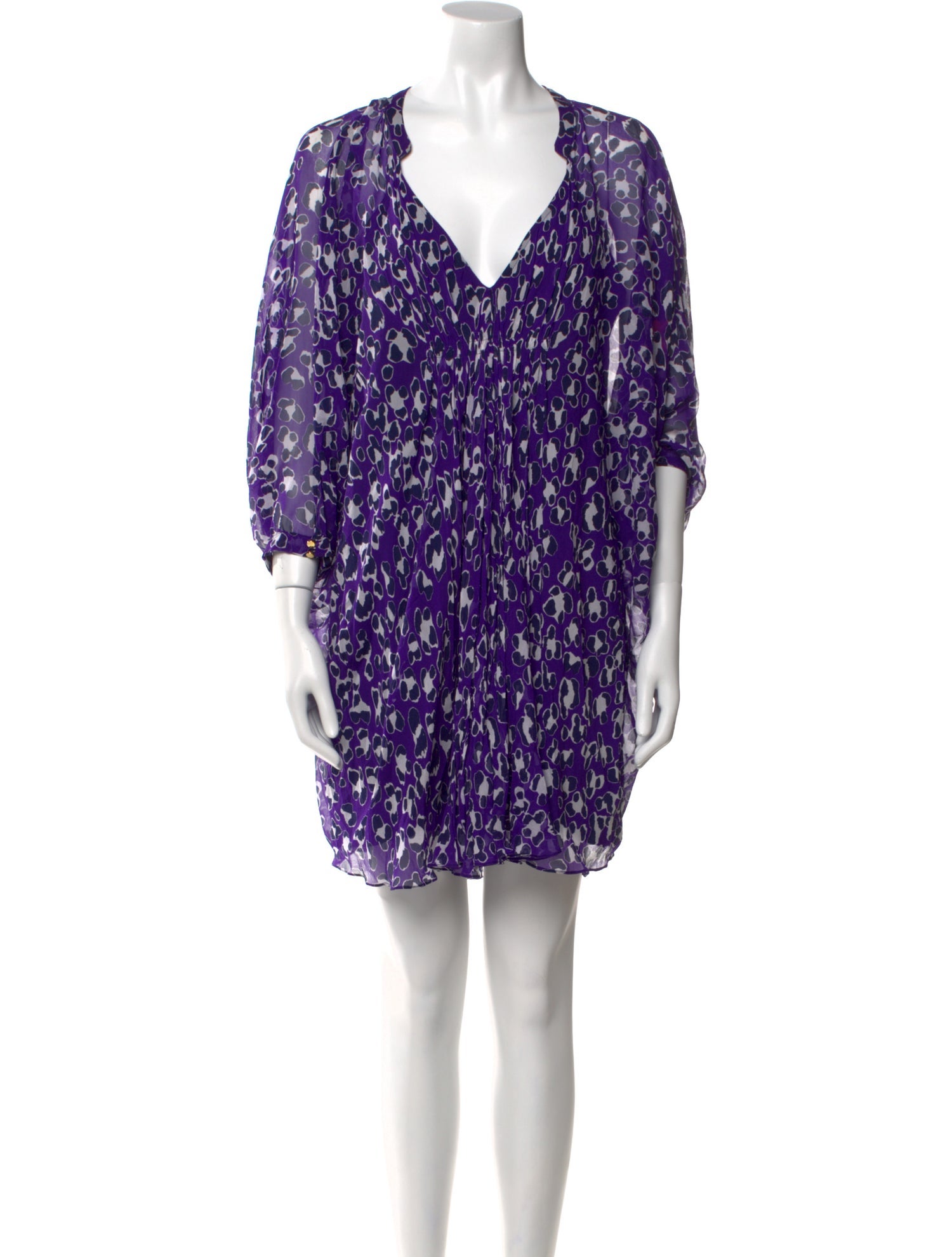 Diane von Furstenberg Silk Mini Dress