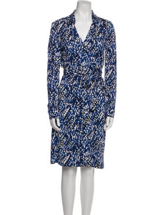Diane von Furstenberg Silk Knee-Length Dress