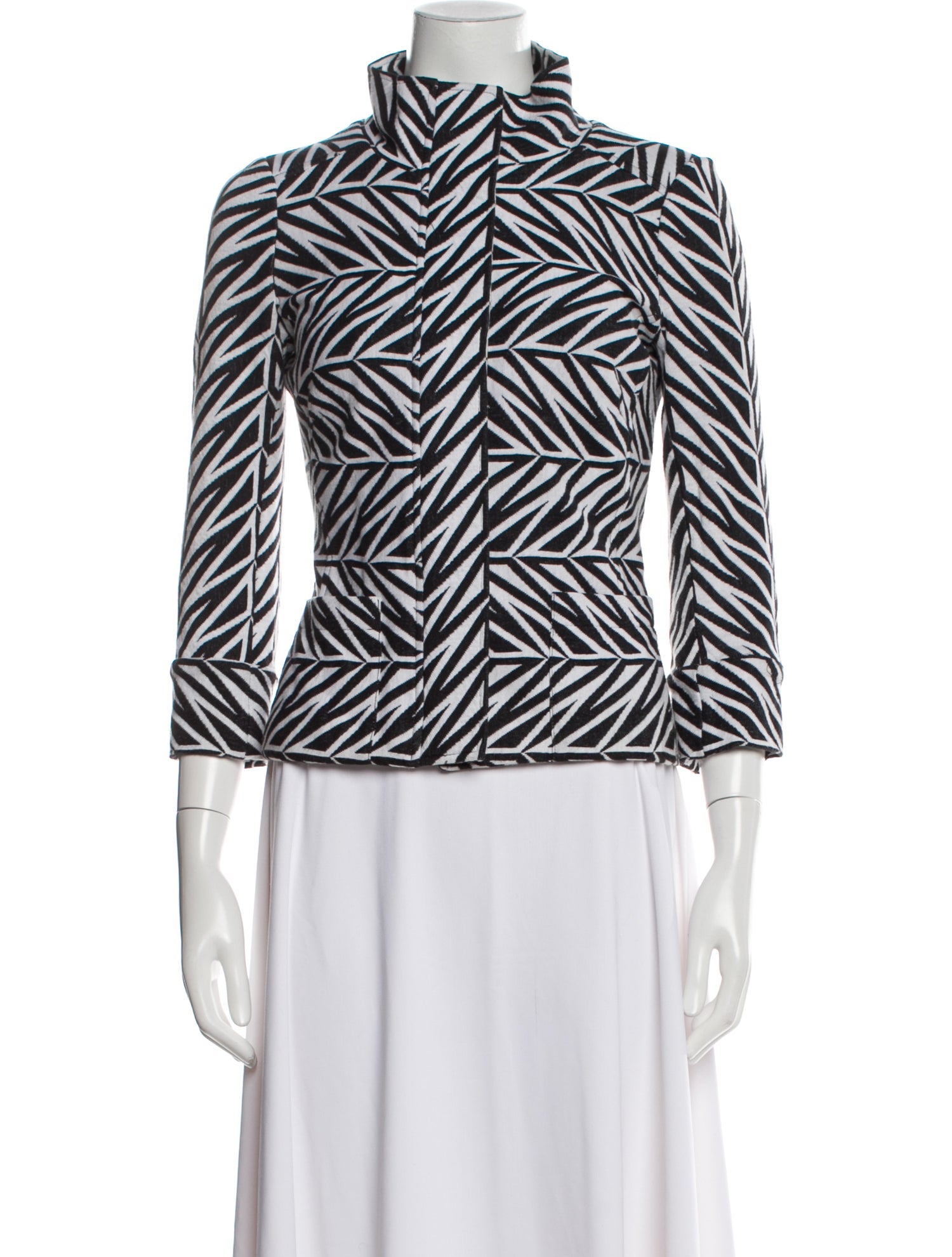 Diane von Furstenberg Printed Evening Jacket