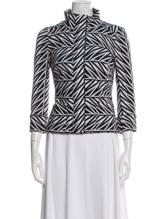 Diane von Furstenberg Printed Evening Jacket