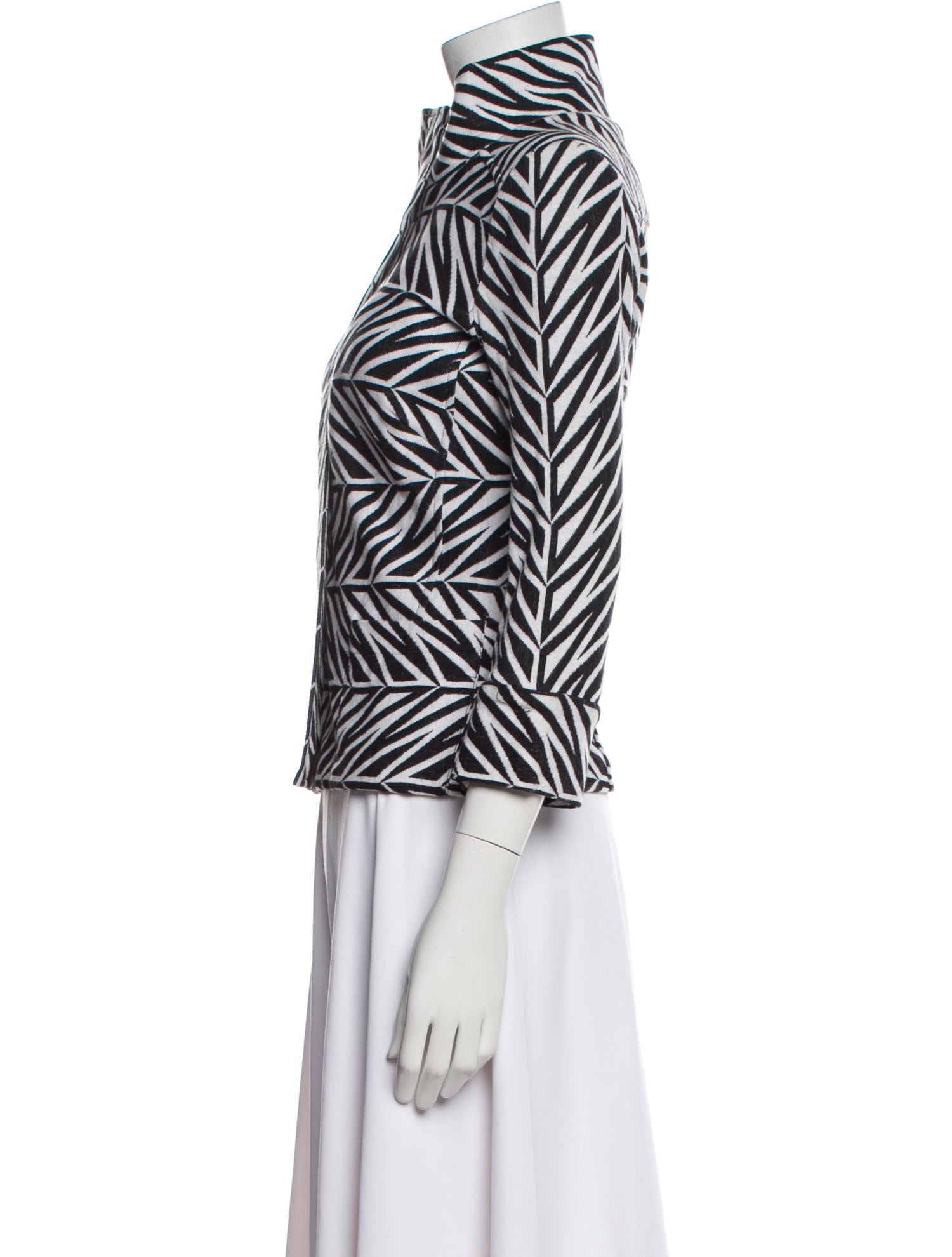 Diane von Furstenberg Printed Evening Jacket