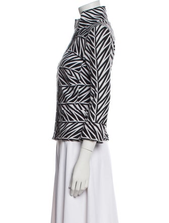 Diane von Furstenberg Printed Evening Jacket