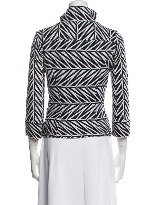 Diane von Furstenberg Printed Evening Jacket