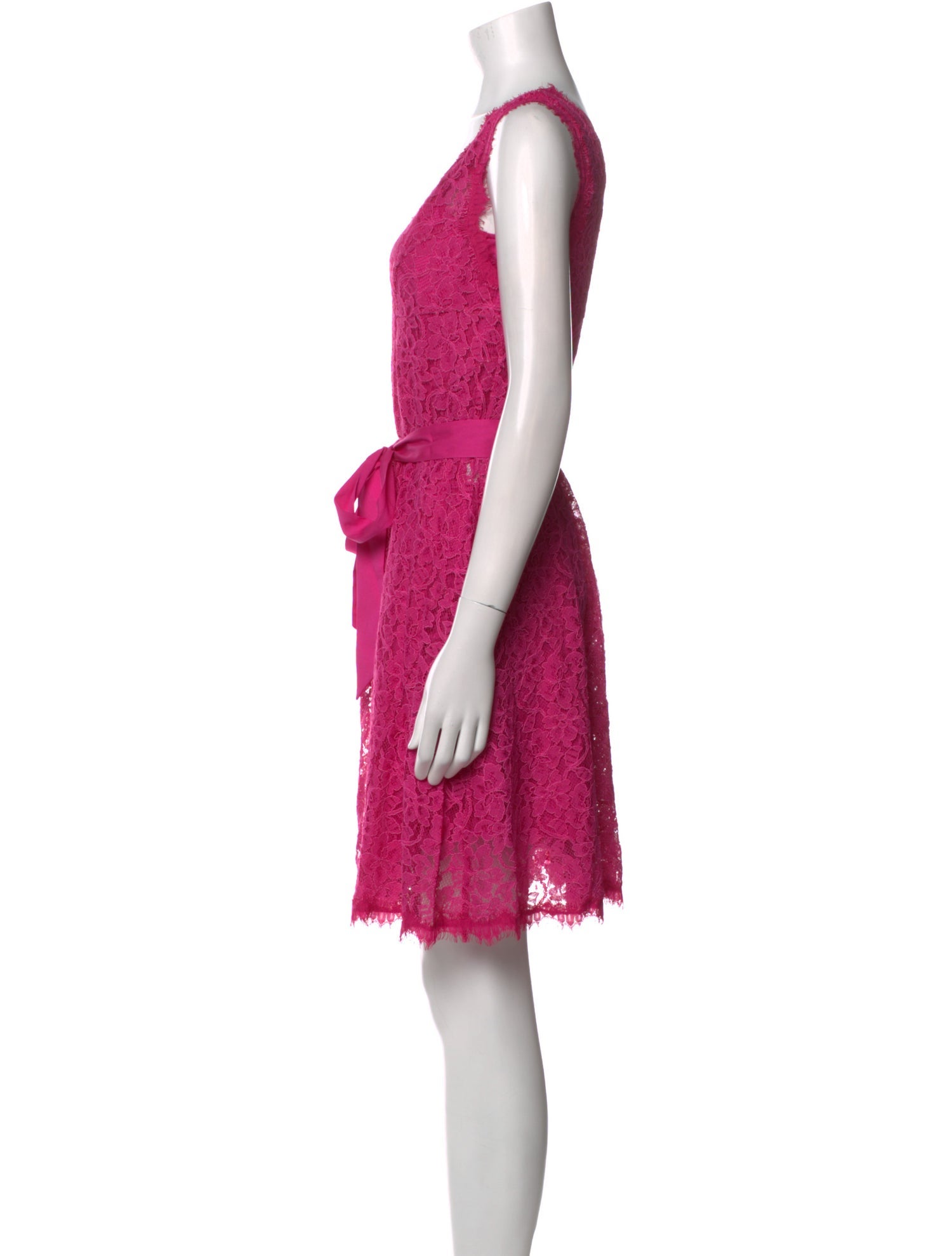 Diane von Furstenberg V-Neck Mini Dress