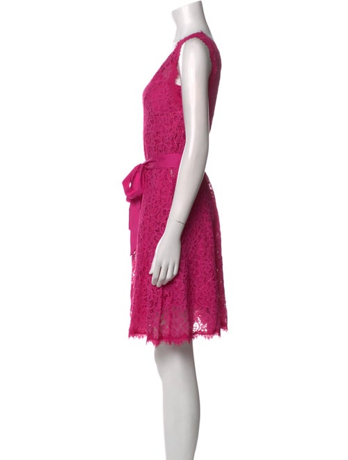 Diane von Furstenberg V-Neck Mini Dress