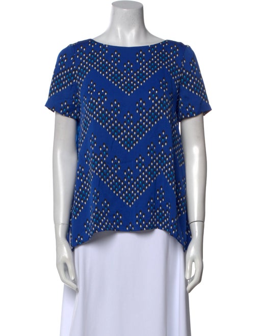 Diane von Furstenberg Silk Printed Blouse