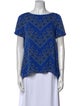 Diane von Furstenberg Silk Printed Blouse