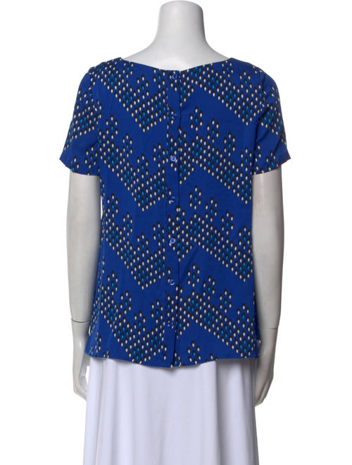 Diane von Furstenberg Silk Printed Blouse