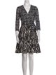 Diane von Furstenberg Printed Mini Dress
