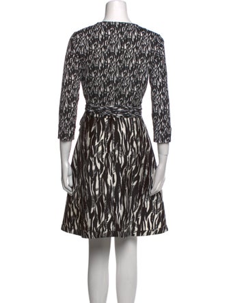 Diane von Furstenberg Printed Mini Dress