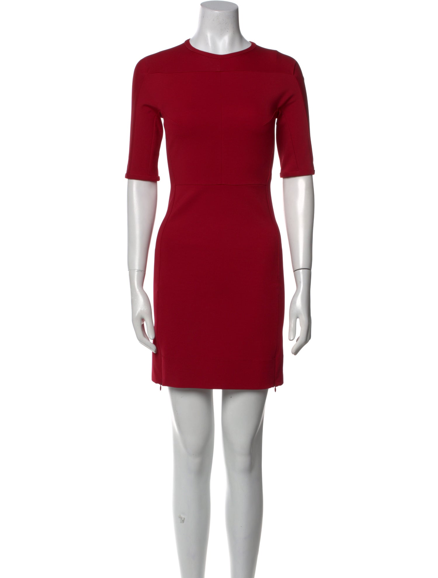 Diane von Furstenberg Crew Neck Mini Dress