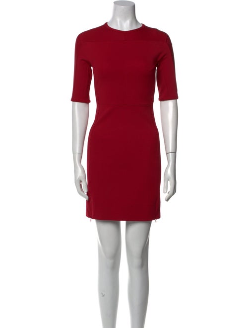 Diane von Furstenberg Crew Neck Mini Dress
