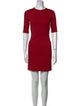 Diane von Furstenberg Crew Neck Mini Dress