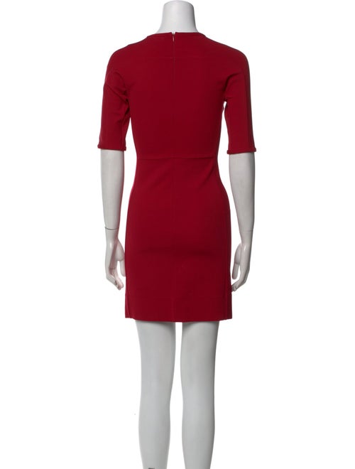 Diane von Furstenberg Crew Neck Mini Dress