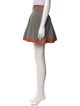 Diane von Furstenberg Colorblock Pattern Mini Skirt