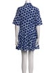 Diane von Furstenberg Floral Print Mini Dress