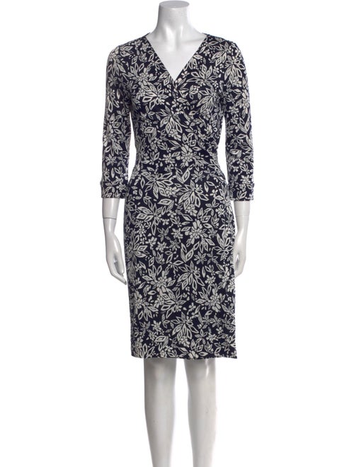 Diane von Furstenberg Silk Knee-Length Dress
