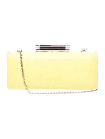 Diane von Furstenberg Raffia Minaudière