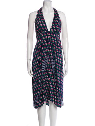 Diane von Furstenberg Silk Midi Length Dress