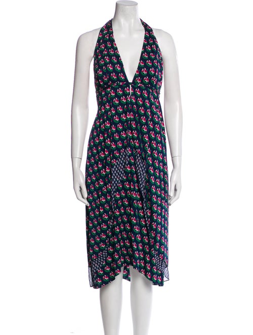 Diane von Furstenberg Silk Midi Length Dress