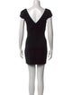 Diane von Furstenberg Square Neckline Mini Dress