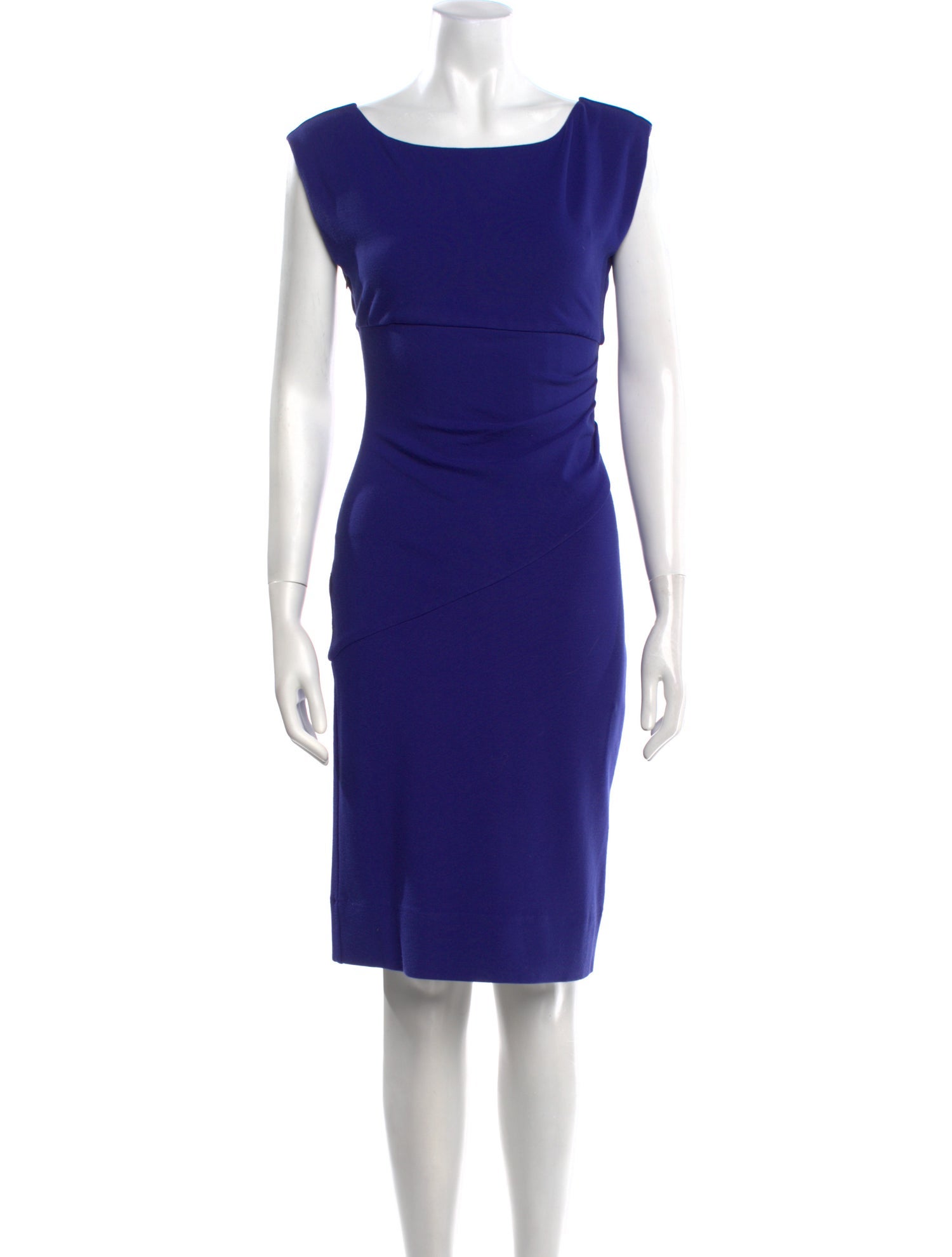 Diane von Furstenberg Bateau Neckline Knee-Length Dress