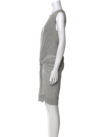 Diane von Furstenberg Bateau Neckline Knee-Length Dress