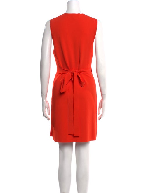 Diane von Furstenberg V-Neck Mini Dress