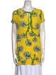 Diane von Furstenberg Printed Scoop Neck Tunic