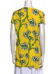 Diane von Furstenberg Printed Scoop Neck Tunic