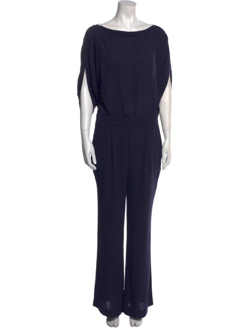 Diane von Furstenberg Bateau Neckline Jumpsuit