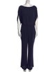 Diane von Furstenberg Bateau Neckline Jumpsuit