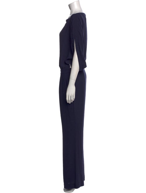 Diane von Furstenberg Bateau Neckline Jumpsuit