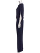 Diane von Furstenberg Bateau Neckline Jumpsuit