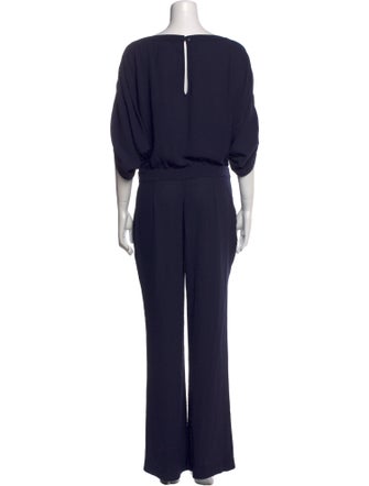 Diane von Furstenberg Bateau Neckline Jumpsuit