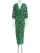 Diane von Furstenberg Silk Long Dress