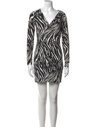 Diane von Furstenberg Printed Mini Dress