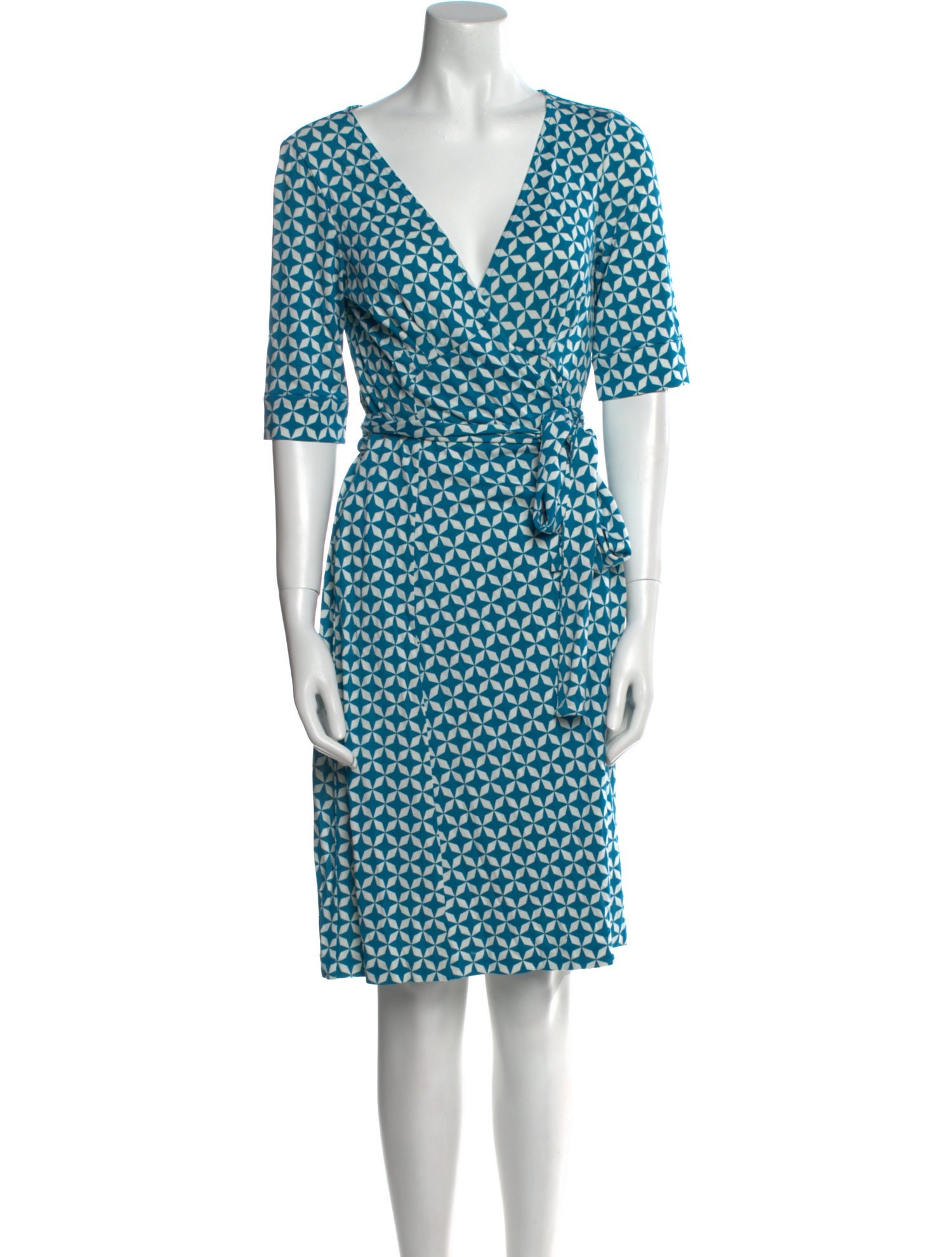 Diane von Furstenberg Silk Knee-Length Dress