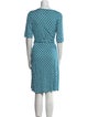 Diane von Furstenberg Silk Knee-Length Dress