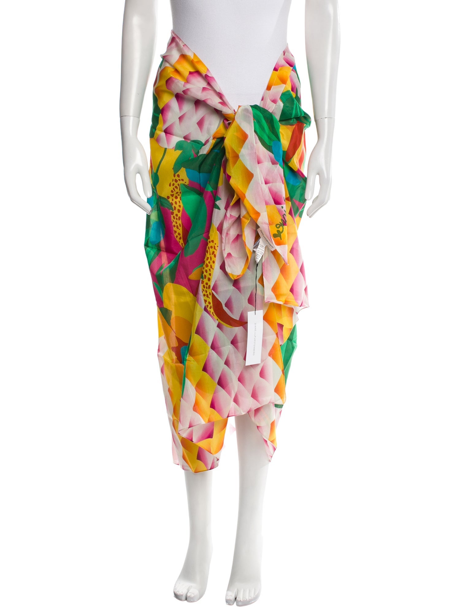 Diane von Furstenberg Printed Cover-Up w/ Tags