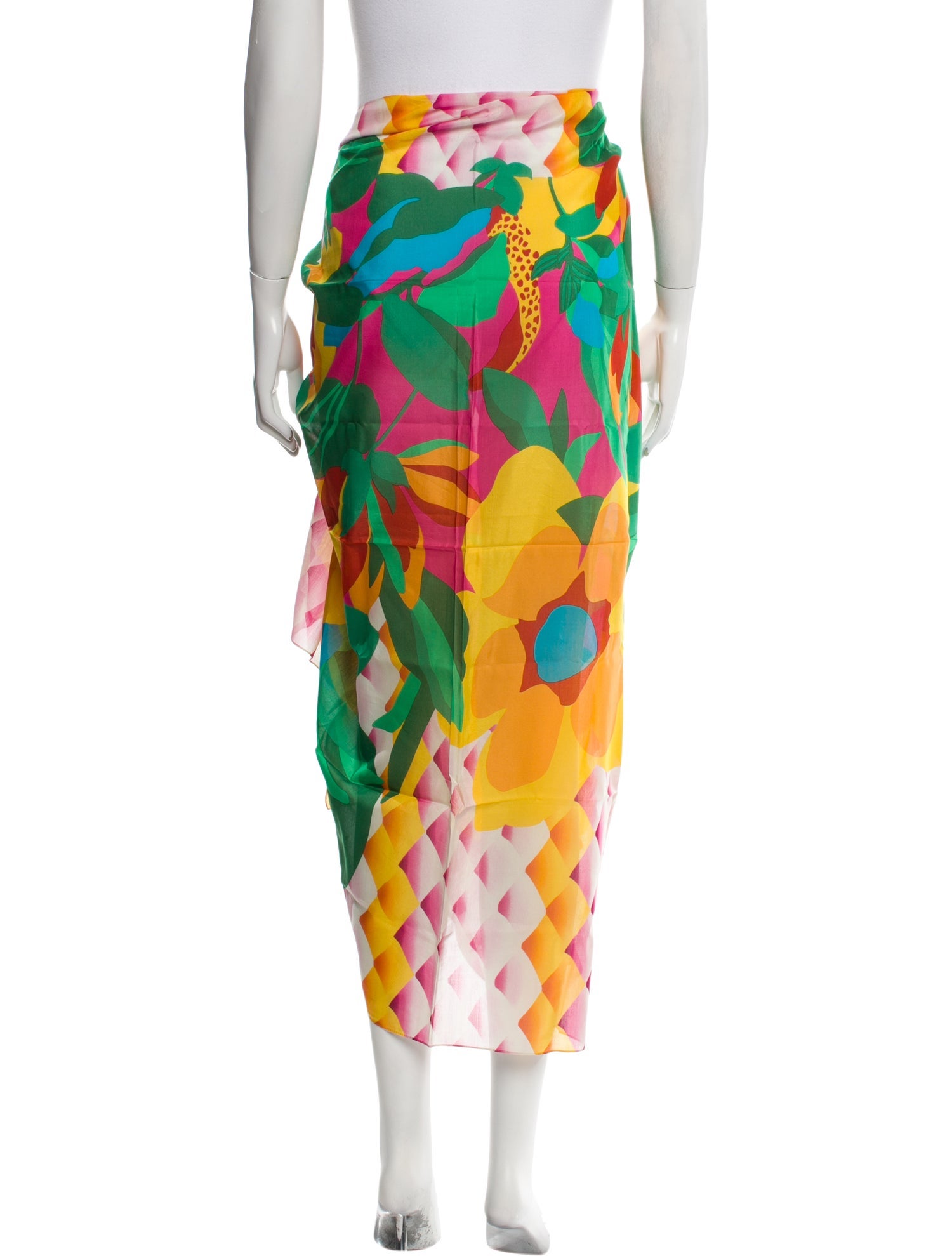 Diane von Furstenberg Printed Cover-Up w/ Tags