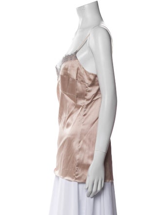 Diane von Furstenberg V-Neck Sleeveless Top